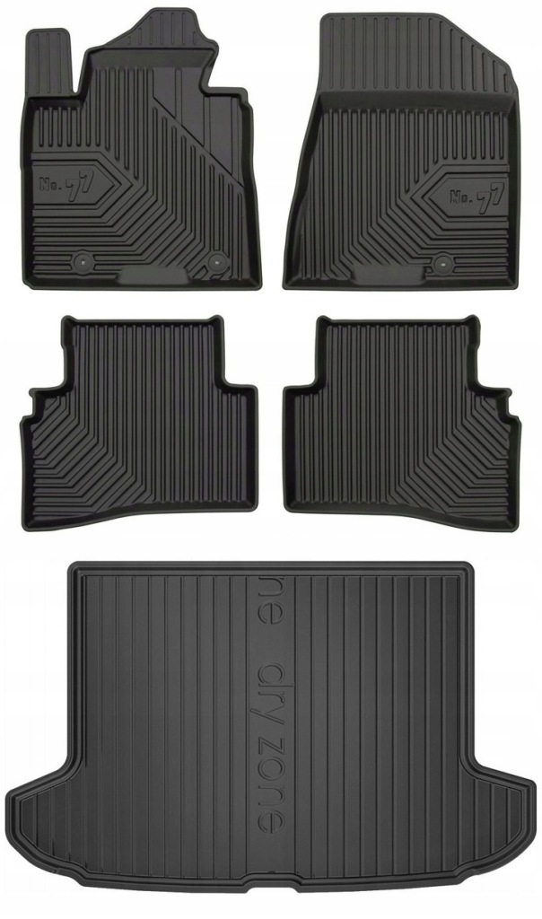 Set 77 Koberce a rohože Hyundai Tucson 3 2015-2020 g bn