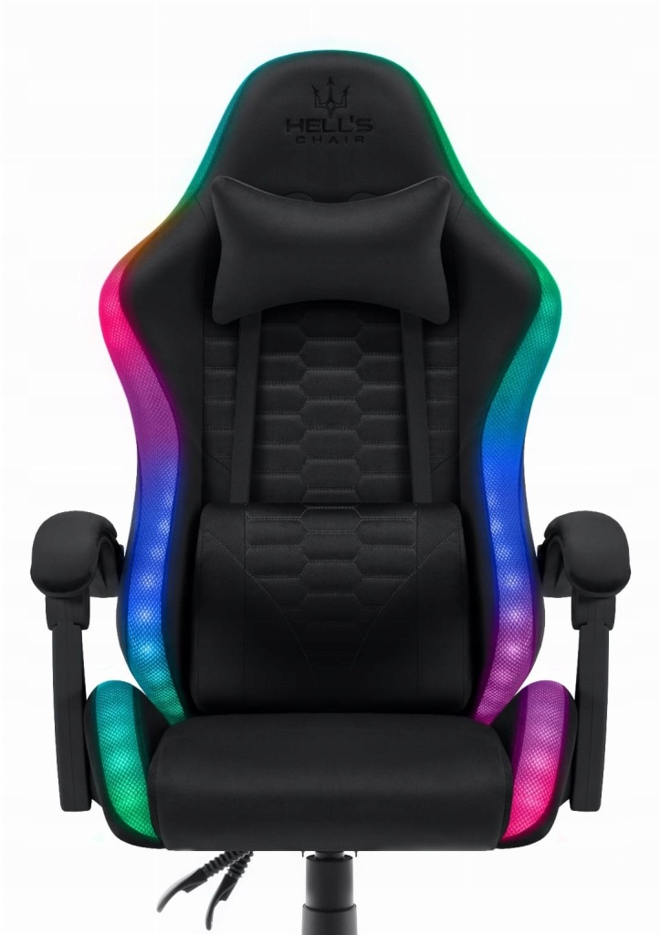 Zdjęcie okazji: 🔥 HIT CENOWY! Fotel Gamingowy HC-1000 Black LED RGB. Oszczędzasz 100 zł! Nie przegap!