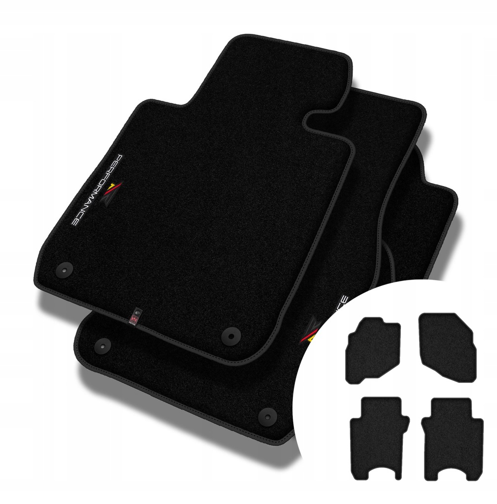 Velurové koberce Performance Premium pro Honda Jazz II 2002-2008