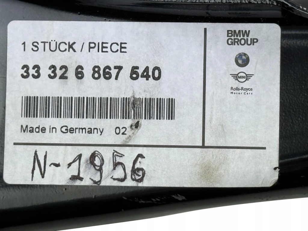 BMW F20 F22 F30 F32 F36 Wahacz Poprzeczny Dolny Tylny Tył Nowy OE 6867540 — zdjęcie 11
