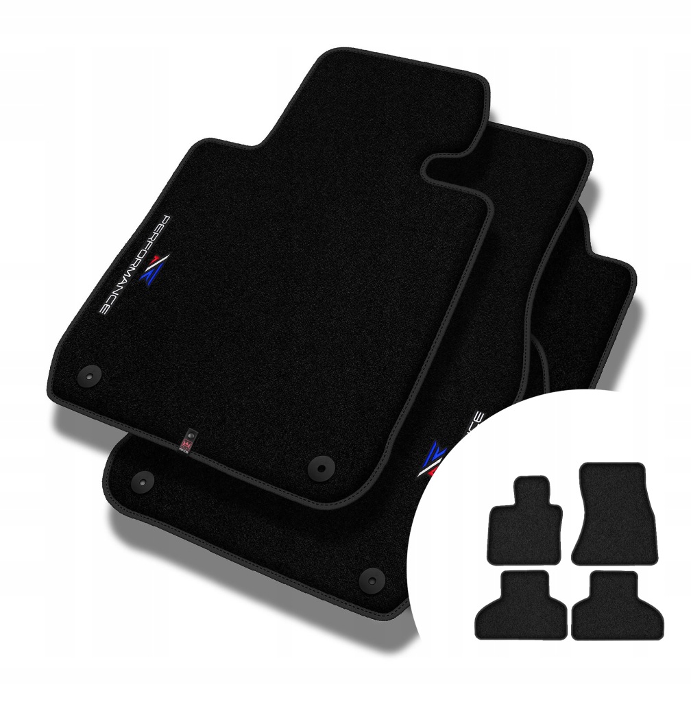 Velurové koberce Performance Premium pro Bmw X6 F16 2014-2019
