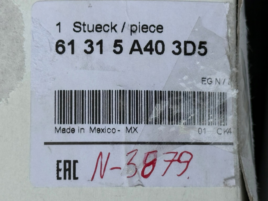 BMW M5 F90 5 G30 G31 Przełącznik Hamulca Ręcznego Auto-Hold Nowy OE 5A403D5 — zdjęcie 4