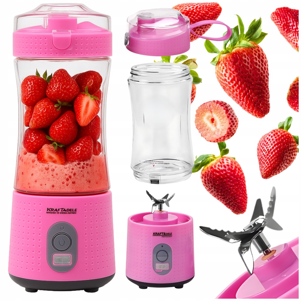 Přenosný Bezdrátový Kalichový Mixér Pro Smoothie koktejly Persolnální