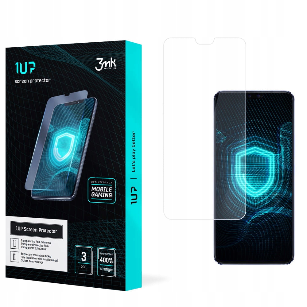 3x Fólie na celý displej pro Vivo S9 5G 3mk 1UP