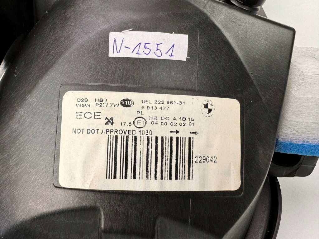 Bmw X5 E53 Lampa Lewa Xenon Ksenon Nowa Oryginał 6913477 — zdjęcie 10