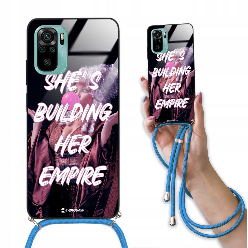 Pouzdro Pro Xiaomi Redmi Note 10S Crossglam Modré třídy Elegantní vzory