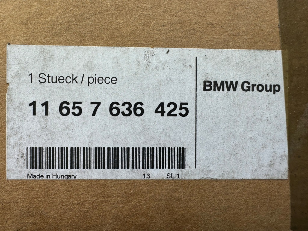 Bmw F10 F01 F12 3.0i N55 Turbo Turbosprężarka 11657636425 Nowa Oryginał — zdjęcie 9