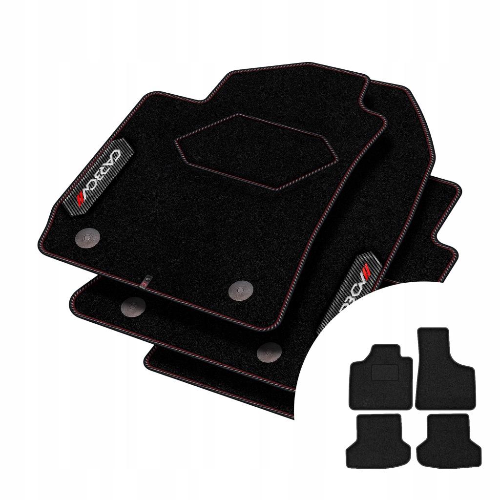 Koberce Carbon pro Audi A3 8P 2003-2013