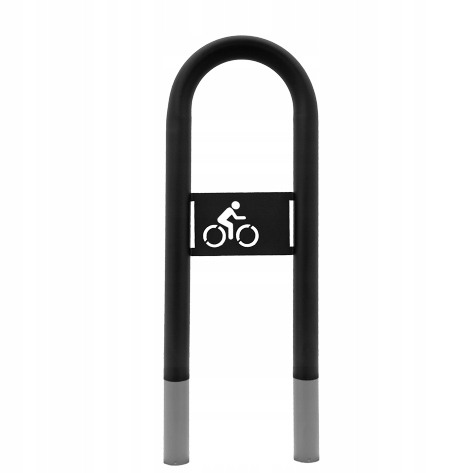 Stojan na kolo pro městské kolo Retro stojan na kolo U 36 cm, průměr 60,3 mm