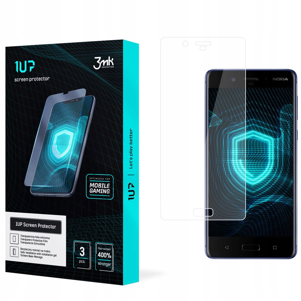 Fólie 3MK pro Nokia 8 3 ks