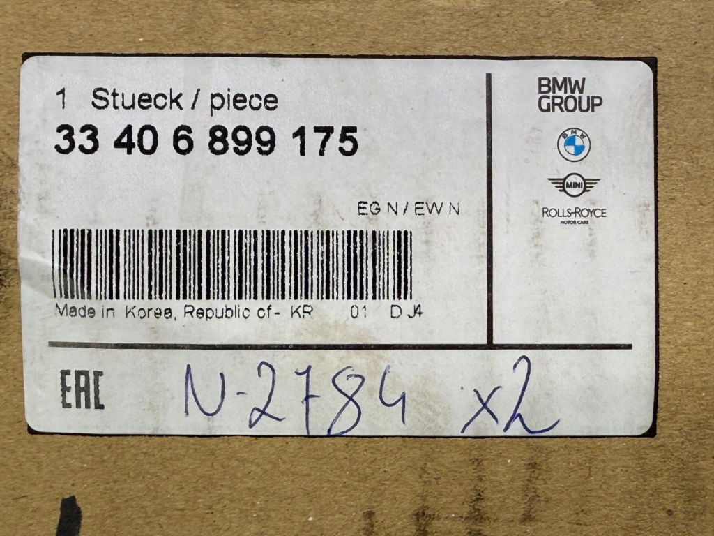 BMW F70 G01 G02 G11 G12 G15 Oryginalna Piasta Koła Z Łożyskiem OE 6899175 — zdjęcie 8