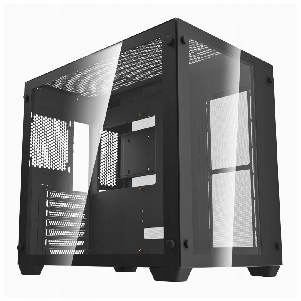 Počítačová Počítačová Skříň darkFlash C285 černá, velikost Cube, Usb 3.0, Atx, Itx