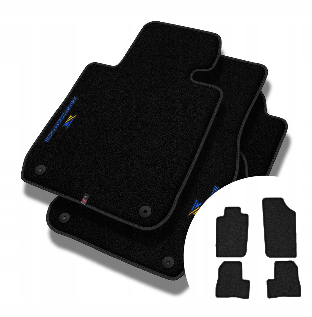 Velurové koberce Performance Premium pro Peugeot 206 1998-2012