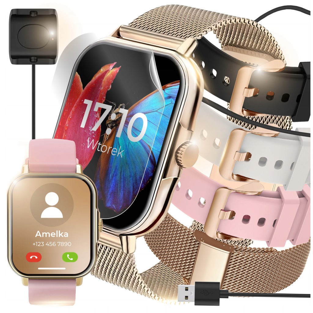 Zdjęcie okazji: 💖 Smartwatch Damski w Super Cenie! Rozmowy, Puls, Powiadomienia PL