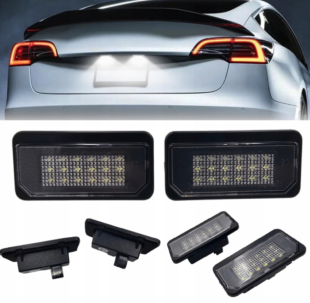 Led Podsvícení Tabule Tesla Model X 16-2022 Model S 17-2021