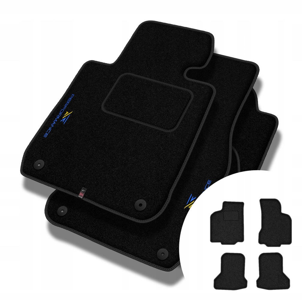 Velurové koberce Performance pro Volkswagen Polo III 1999-2002