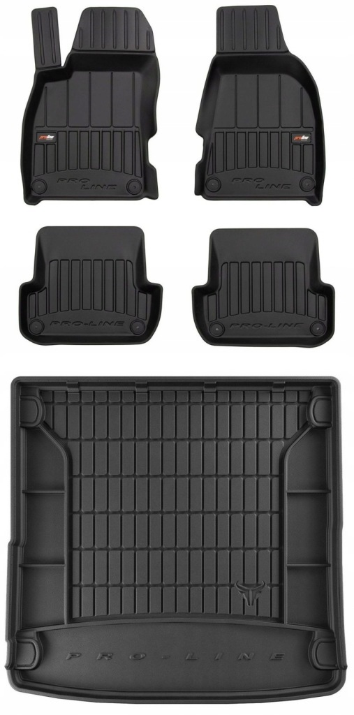 Set 3D gumové rohože Seat Exeo Kombi 2008-2013