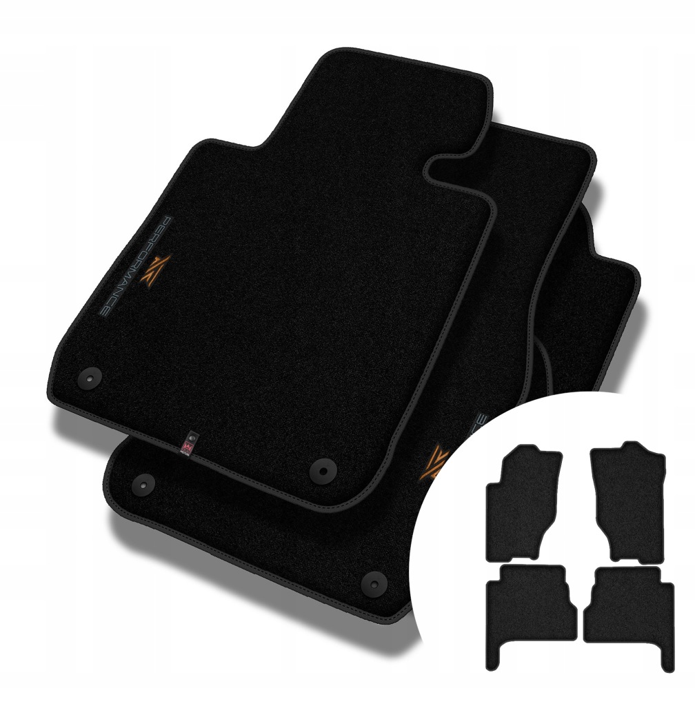 Velurové koberce Performance pro Kia Sorento I 2002-2009