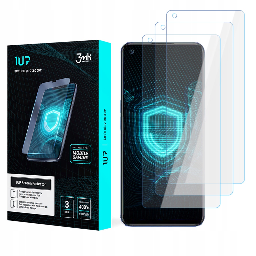 3x Fólie 3mk 1UP pro Honor 70