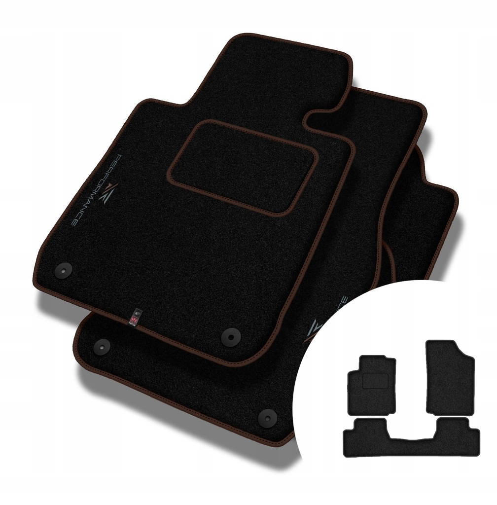 Velurové koberce Performance pro Citroen C3 I 2003-2009