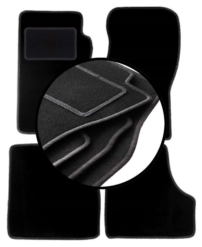Velurové koberce komplet pro: Dodge Nitro Suv (2006-2011)