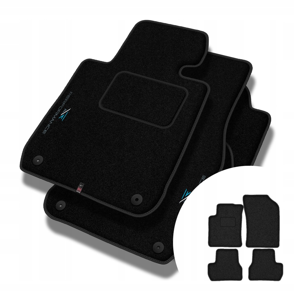 Velurové koberce Performance pro Citroen C3 II 2009-2016