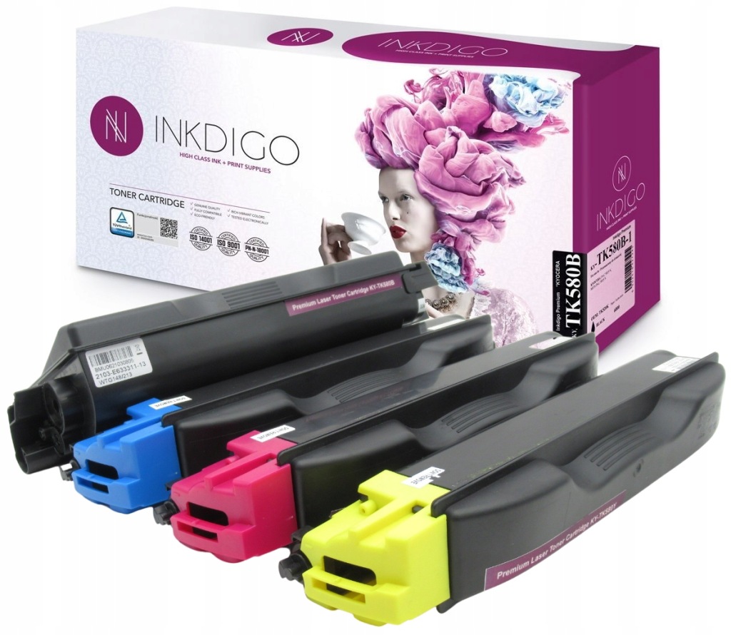 Náhradní tonery TK580 pro Kyocera Fs-c 5150DN Cmyk