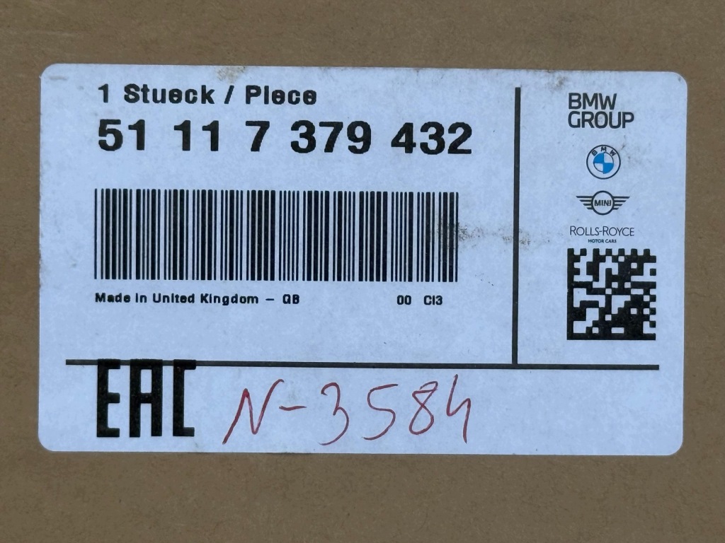 MINI F55 F56 F57 Zderzak Przedni Przód Nowy OE 7379432 — zdjęcie 8
