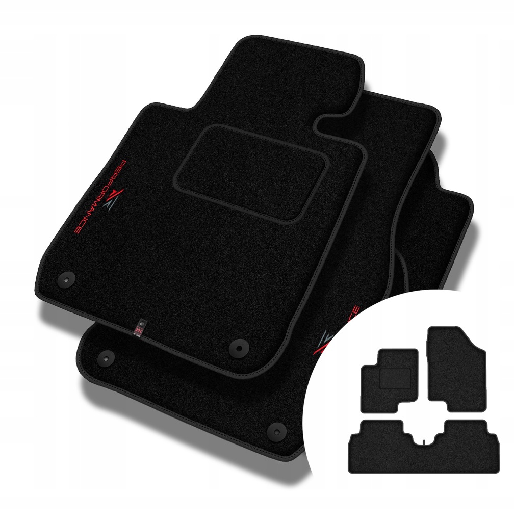 Velurové koberce Performance pro Hyundai ix20 2010-2020