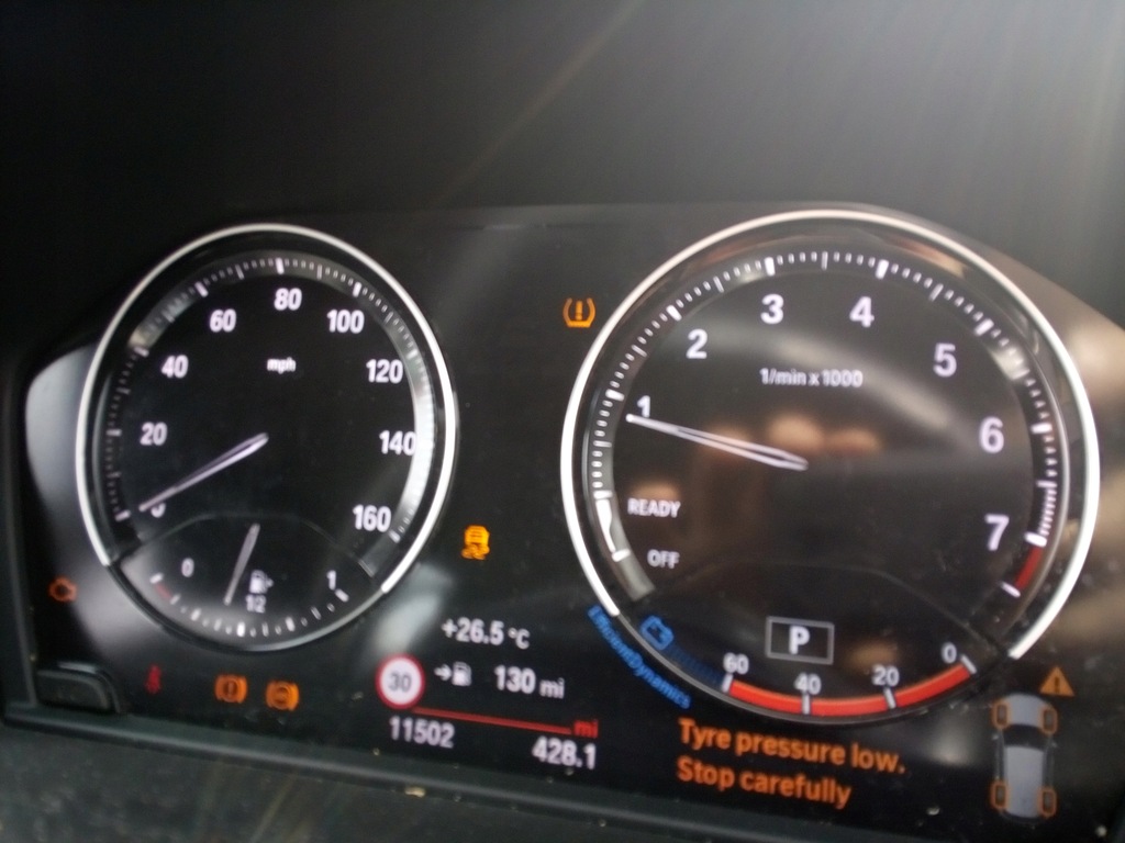 Tableau de bord BMW X1 - Équipement auto