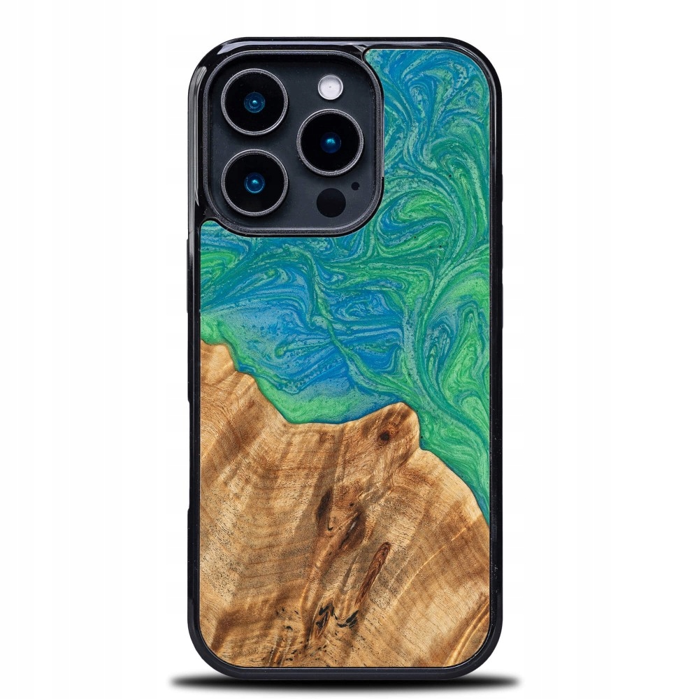 Pouzdro Bewood Unique pro iPhone 16 Pro Neony Tokio
