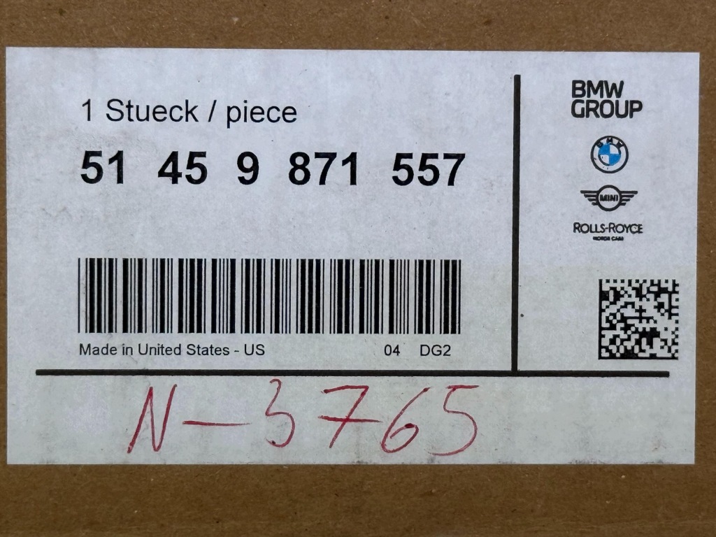 BMW X3 G01 X4 G02 Lci Listwa Osłona Deski Rozdzielczej Nowa OE 9871557 — zdjęcie 7