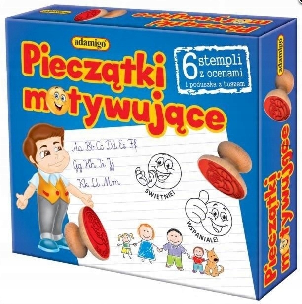 Motivující sada Razítek pro děti 5 let Kreativní razítka Nejlepší