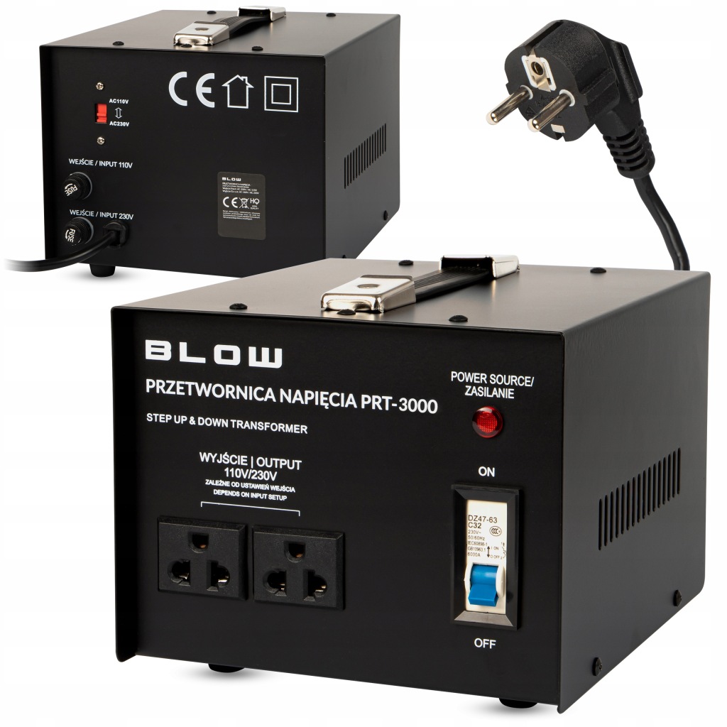 Měnič Napětí Převodník Napětí Napájecí Zdroj 110 V 230 V Usa Japonsko 3000 W