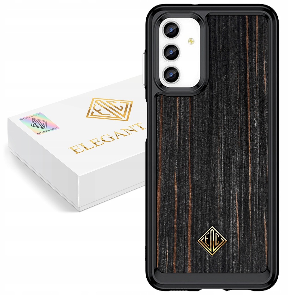 Pouzdro Pro Samsung A13 5G Kryt Luxusní Přírodní Dřevo Originální