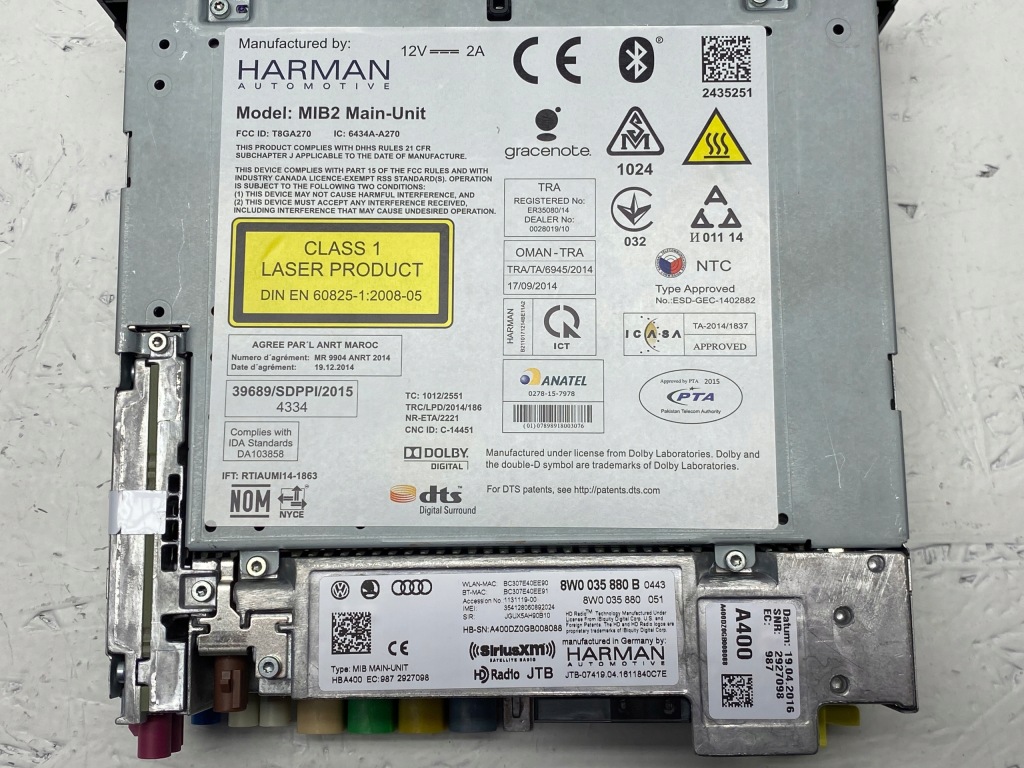 Audi A4 B9 Nawigacja MMI SD SIM 8W0035880B — zdjęcie 2