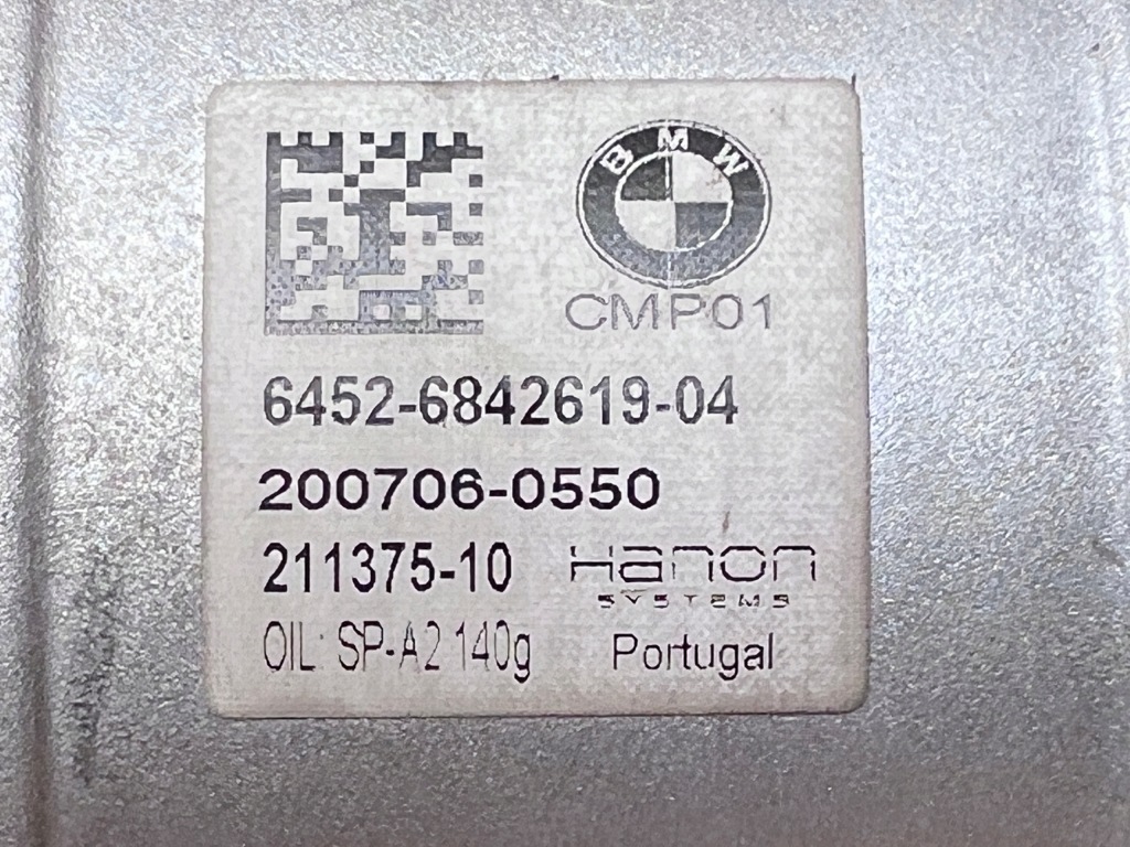 Bmw F48 Mini F60 Sprężarka kompresor klimatyzacji — zdjęcie 5