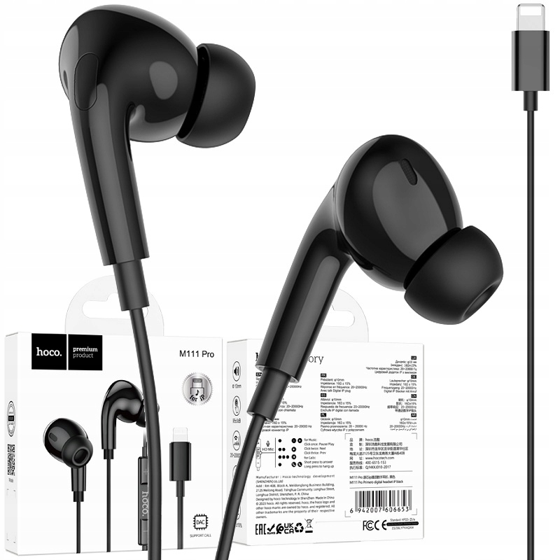 Zdjęcie okazji: Słuchawki audio dokanałowe sportowe do iPhone 11 12 13 14 mini Plus Pro Max