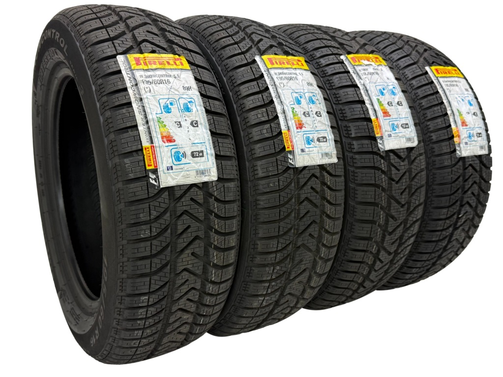 4 x Opony Pirelli SnowControl Winter 210 Serie III 195/60R16 89H M+S Nowe — zdjęcie 2