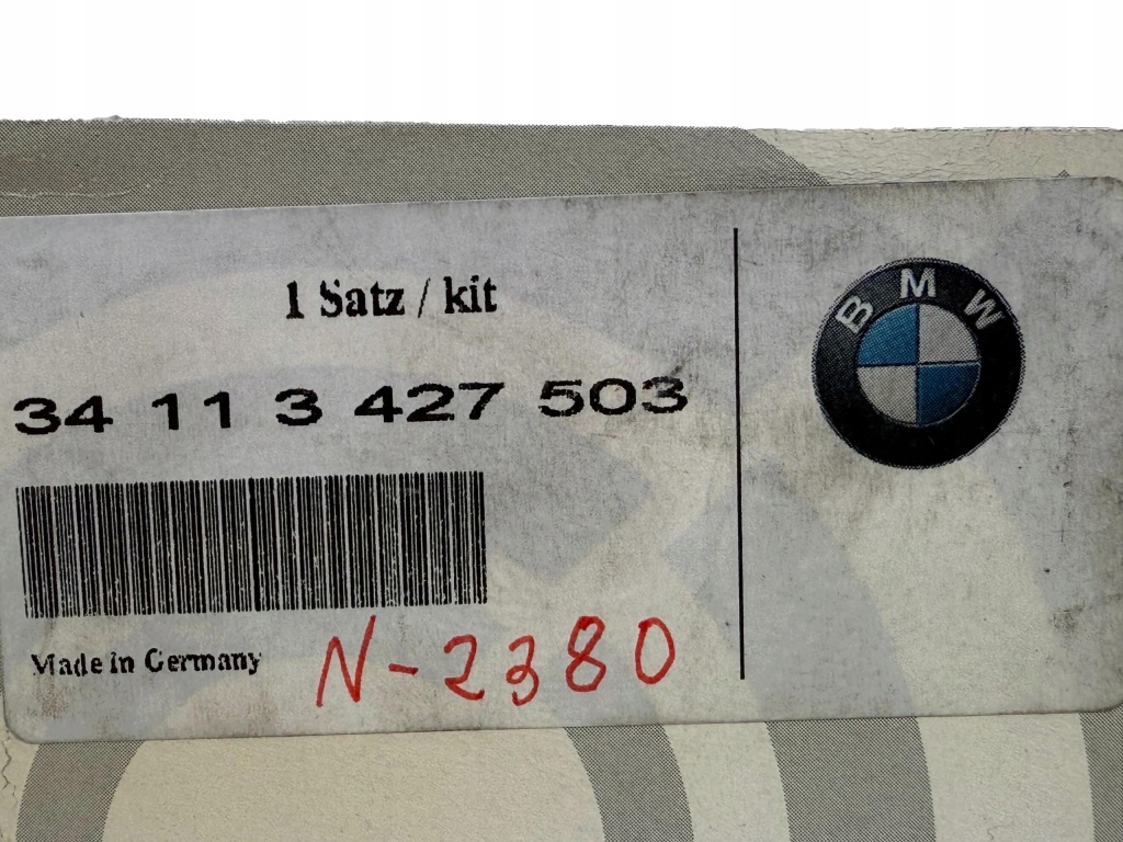 Bmw X3 E83 Lci Klocki Hamulcowe Przód Przednie Nowe OE 3427503 — zdjęcie 4