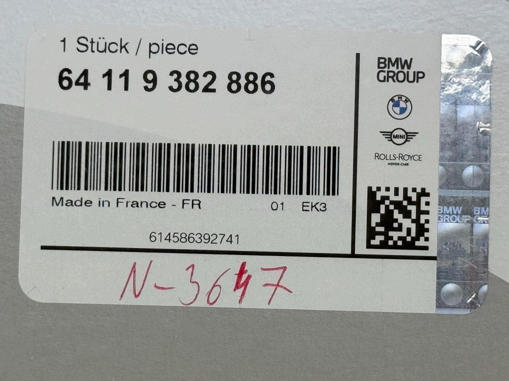BMW X3 G01 X4 G02 Zestaw Przeglądowy Filtr Kabinowy i Oleju Nowy OE 5B65469 — zdjęcie 4