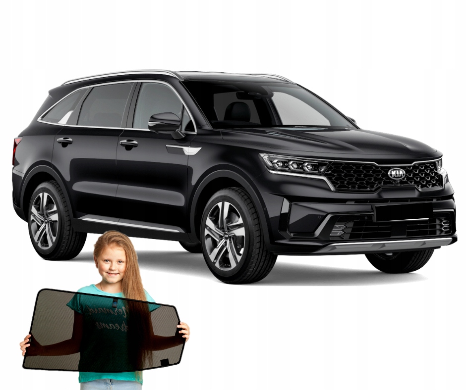 Záclony na magnetech Kia Sorento 4 IV Suv 2020 – RayStop