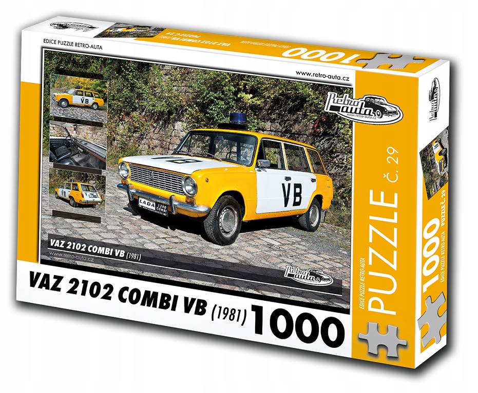 Puzzle č. 29 Vaz 2102 Combi Vb (1981) 1000 dílků