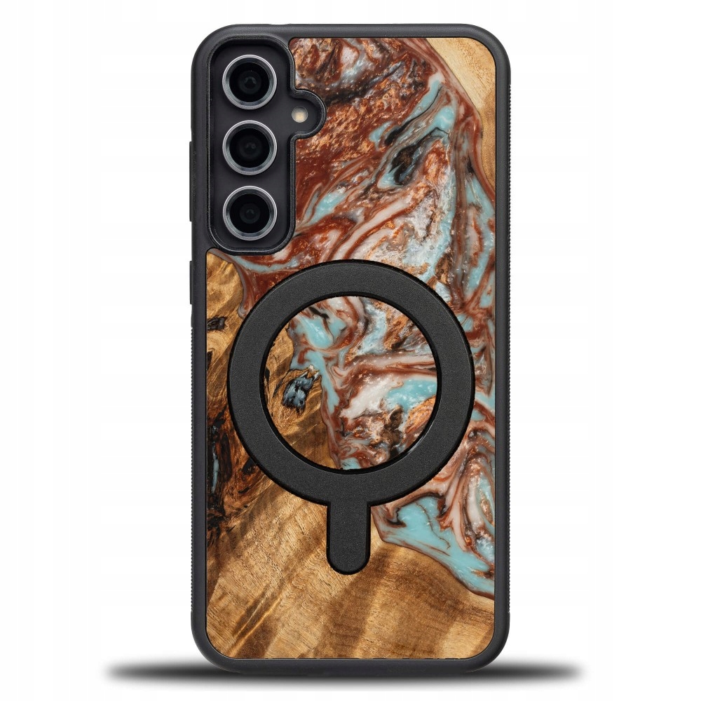 Pouzdro Bewood Unique pro Samsung Galaxy S23 Fe Planety Jupiter s MagSafe