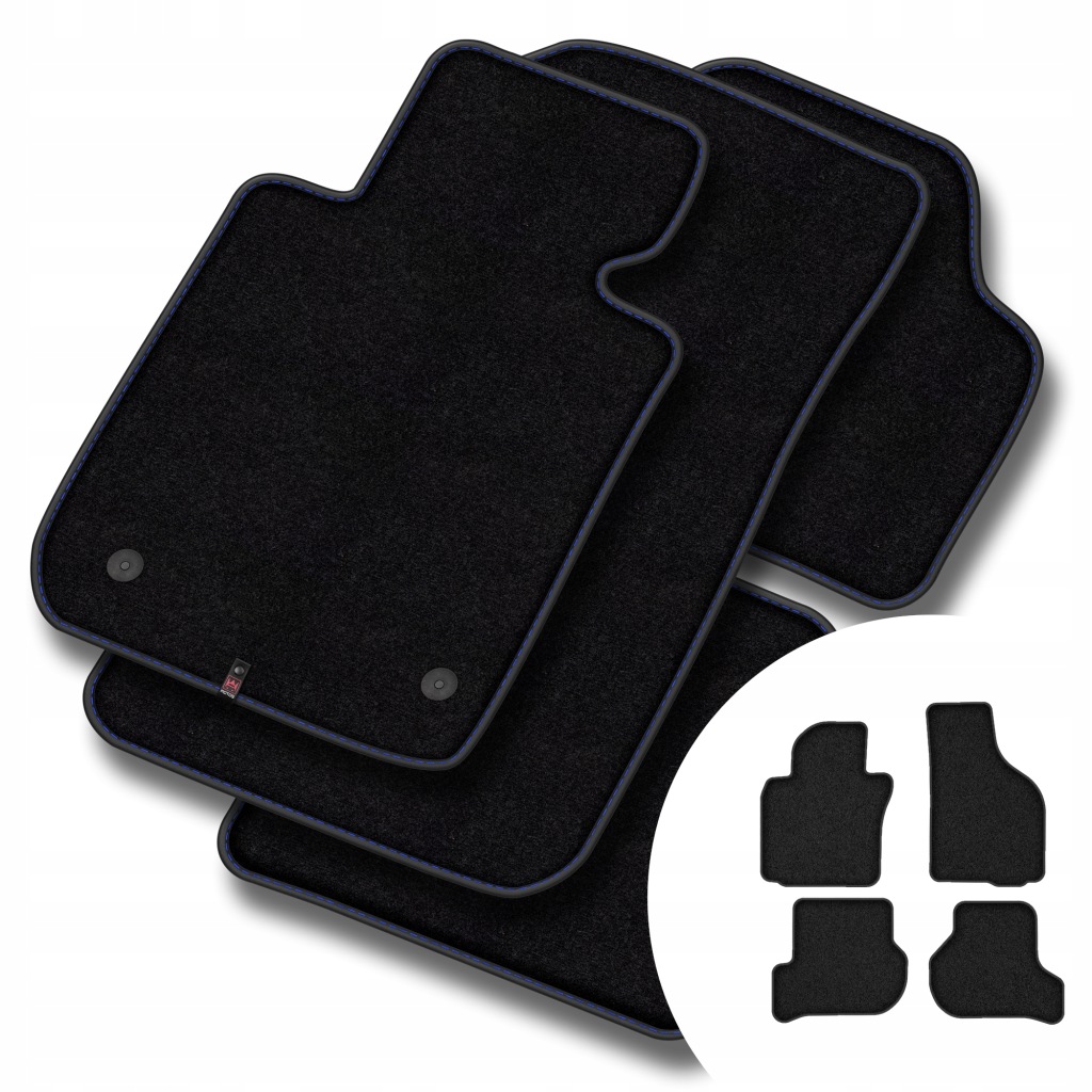 Velurové koberce Premium pro Volkswagen Jetta V 2005-2010