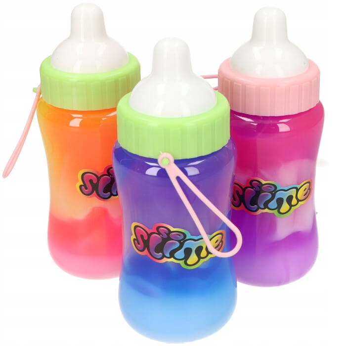 Glutek Slime Duhová Láhev MIX 12 Ks