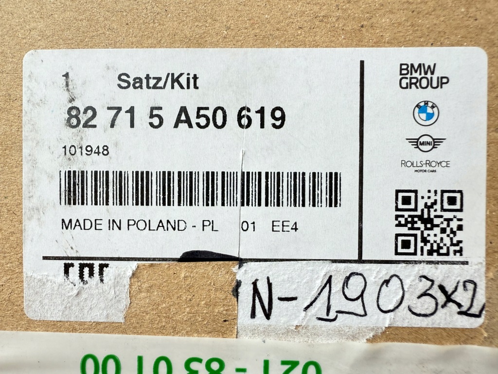 BMW X2 U10 Oryginalne Poprzeczki Dachowe Belki Nowe OE 5A50619 — zdjęcie 8