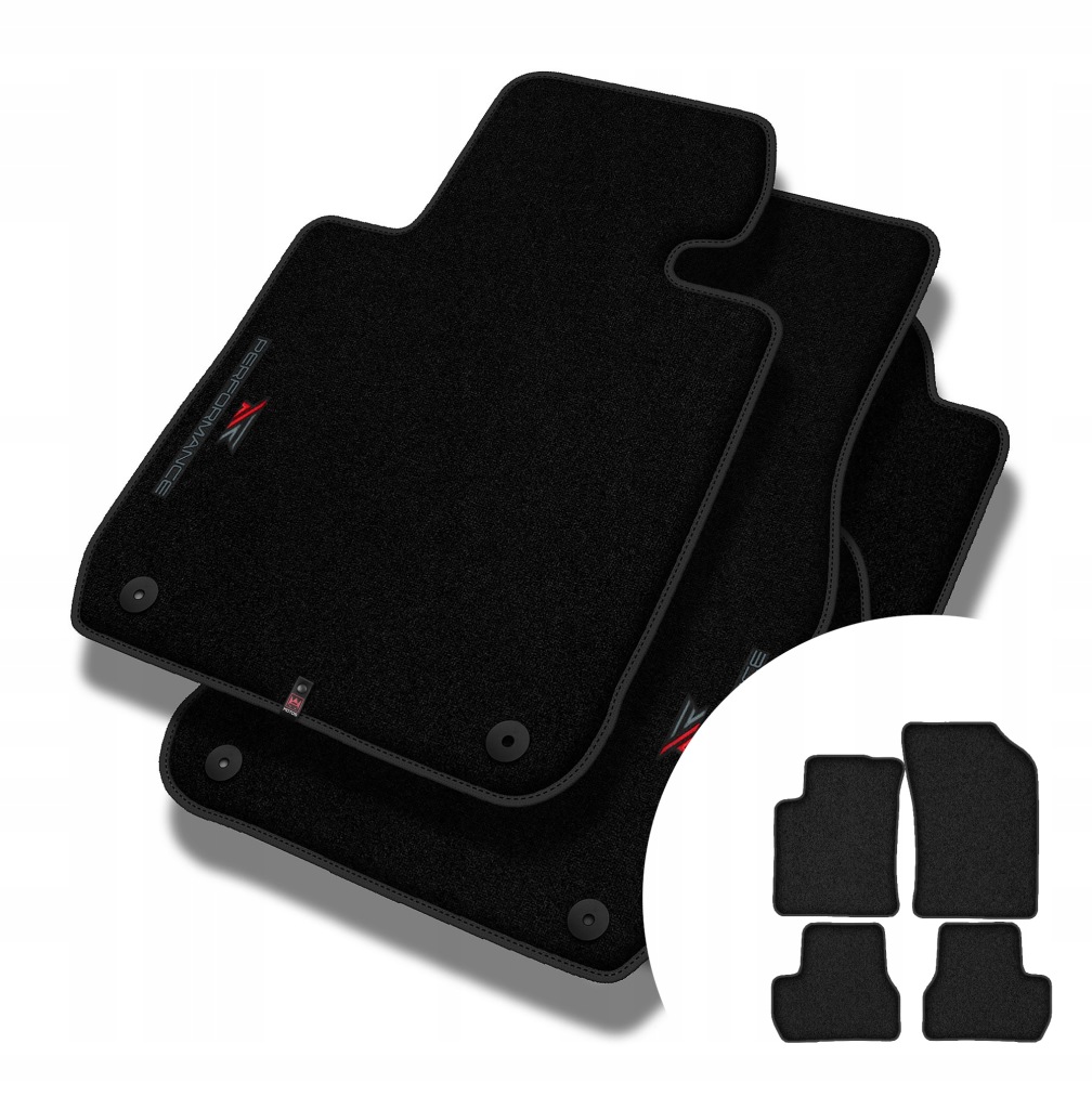 Velurové koberce Performance Premium pro Citroen C3 II 2009-2016