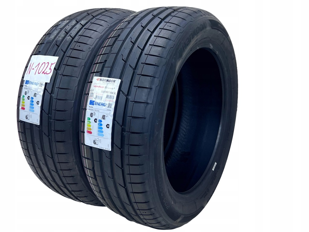 2x Opony Letnie 205/55 R17 Hankook Ventus S1Evo 3 95W XL * Nowe — zdjęcie 3