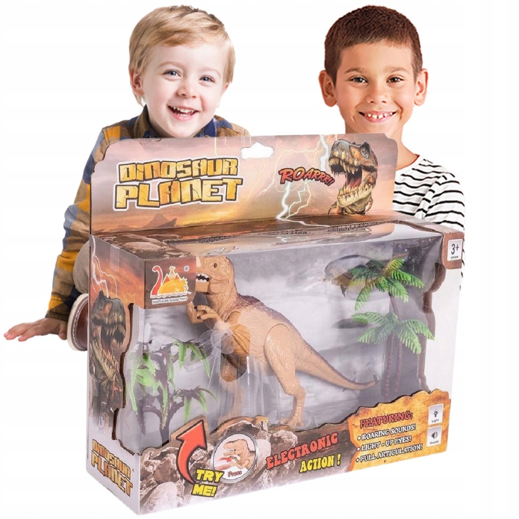 Hračky pro chlapce Figurka Dinosaurus na baterie Pevné Hračky Figurky